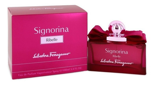 Salvatore Ferragamo Signorina Ribelle Floral âmbar para feminino