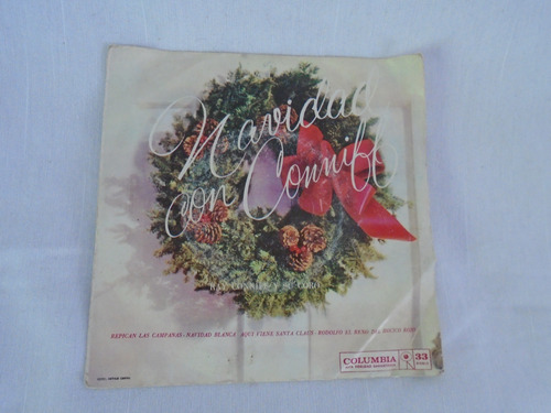 Disco Vinilo Simple De Ray Conniff . Navidad Con Conniff