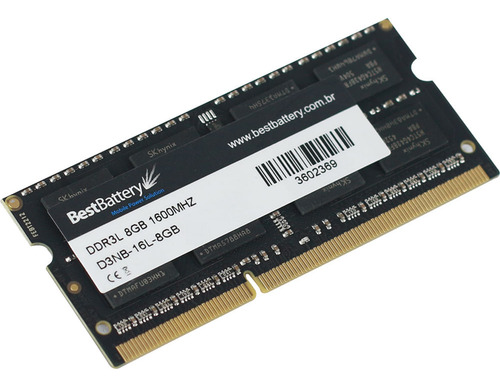Memoria Note 8gb 1600 Mhz Ddr3l Dell Inspiron 14r Se 7420