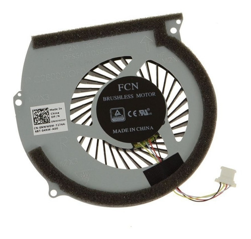 Ventilador Dell Inspiron 7566 7567 P65f 0nww0w Derecho V39 A