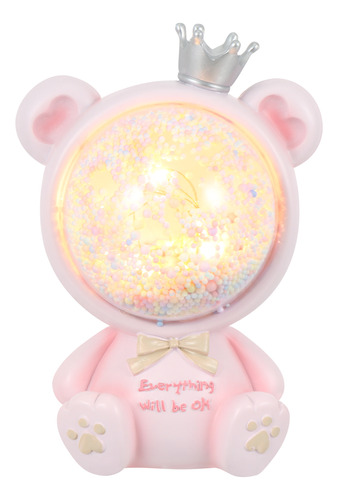 Preciosa Lámpara De Noche Space Bear Night Light Decora