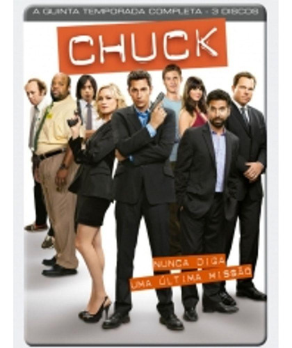 Dvd Chuck - Quinta Temporada (3 Dvds)