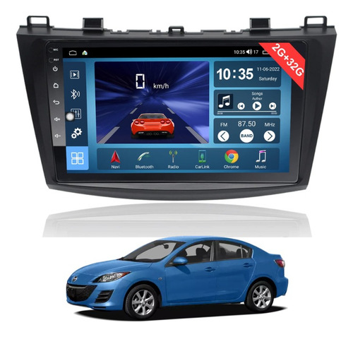 Autoestereo Android Mazda 3 09 Carplay Android Auto Sin Bose