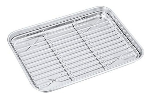 Bandeja Para Horno Tostador Con Juego De Rejillas, Sarten P