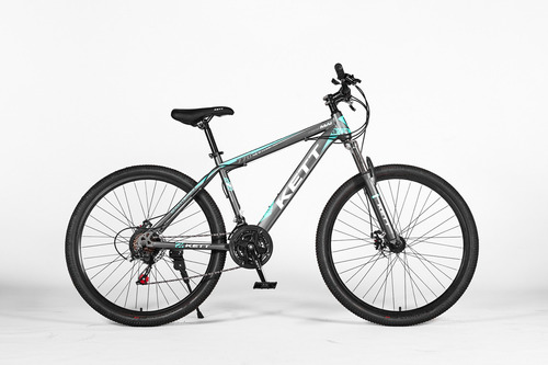 Bicicleta Meka Kett Rodado 27,5 Freno Disco 21 Velocidades Color Verde Claro