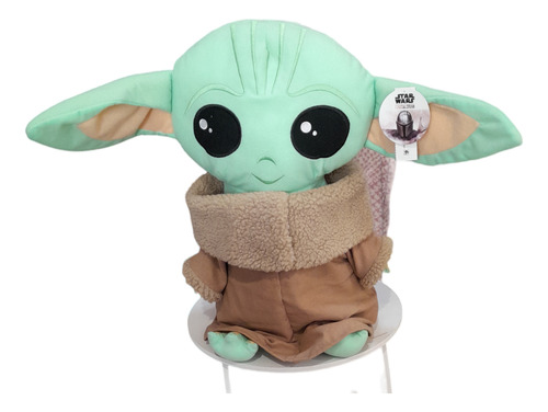 Peluche Baby Yoda Mandalorian Grogu De Star Wars  De 60cm