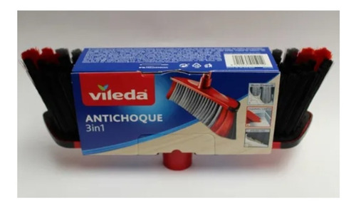 Imagen 5 de 5 de Escobillon Cepillo Vileda Antichoque 3in1 - Triple Función