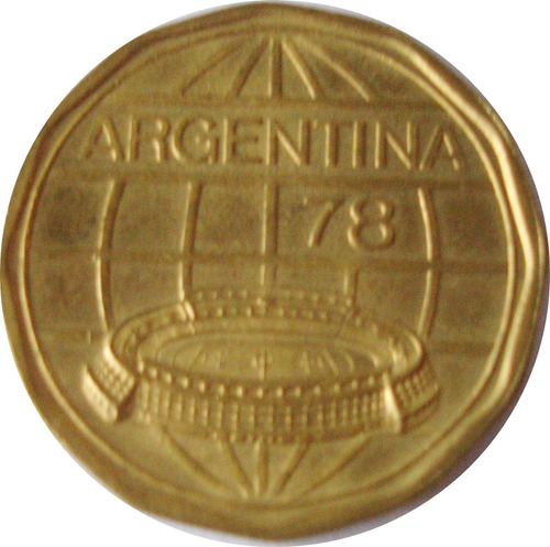Moneda De 100 Pesos -mundial 78