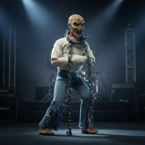 Eddie Piece Of Mind 40 Yeas Iron Maiden - 8'' Clothed - Neca