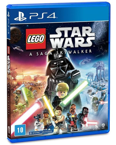 Jogo Lego Star Wars A Saga Skywalker Ps4 Lacrado Físico