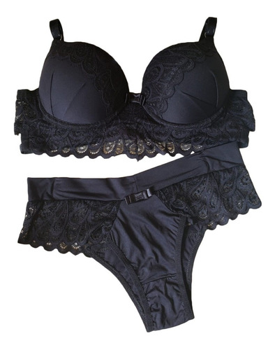 Kit 2 Conjunto De Lingerie Calcinha Tanga 