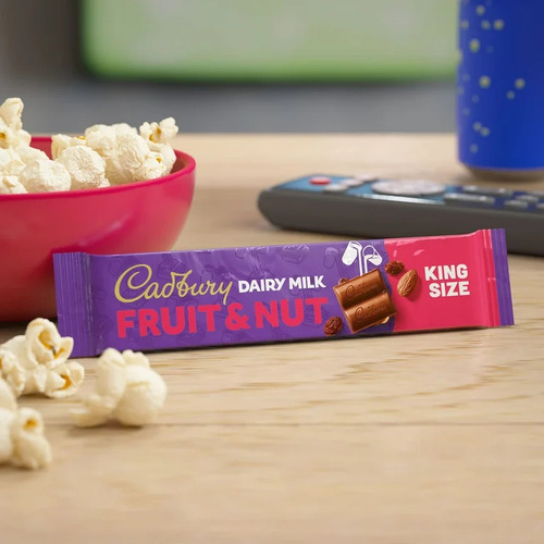 Cadbury Fruit & Nut King Size 65gr (5 Piezas)