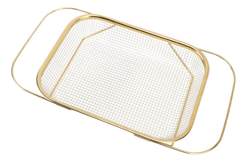 Cesta Coladora De Acero Inoxidable Golden Over The Sink