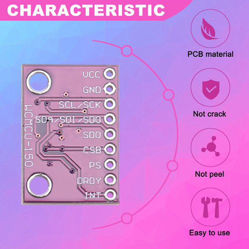 Módulo De Sensor Geomagnético Mcu-150 Bmm150 Módulo De Magne