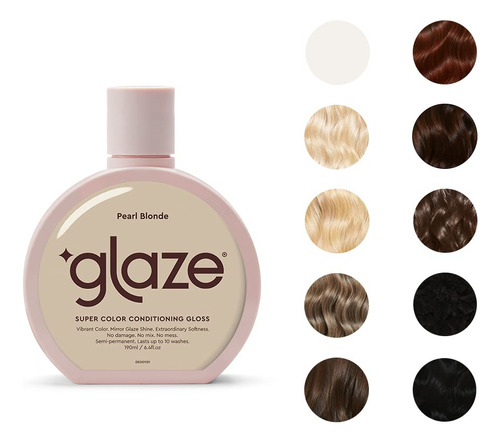 Glaze Super Color Conditioning Gloss 6.4 Onzas Lquidas (2-3