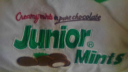 Peluche Junior Mints Cojin Chocolate Menta Candy Dulce