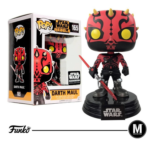 Funko Pop Star Wars Rebels Darth Maul 165 Smuggler's Bounty