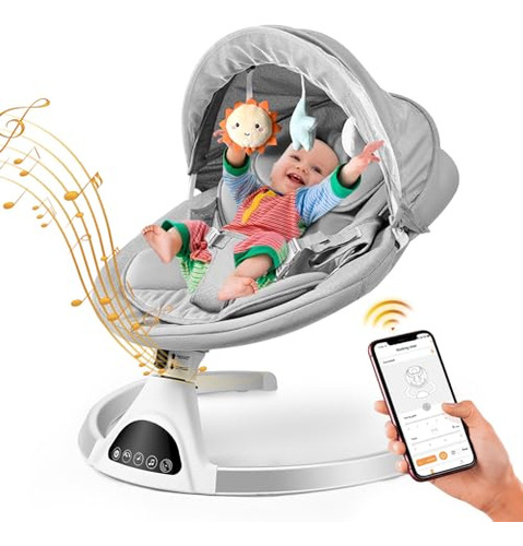 Swings Para Bebés Para Bebés - Aplicación Exclusiva Bluetoot