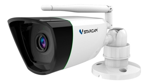 Cámara de seguridad VStarcam CS55 con resolución de 3MP visión nocturna incluida blanca 