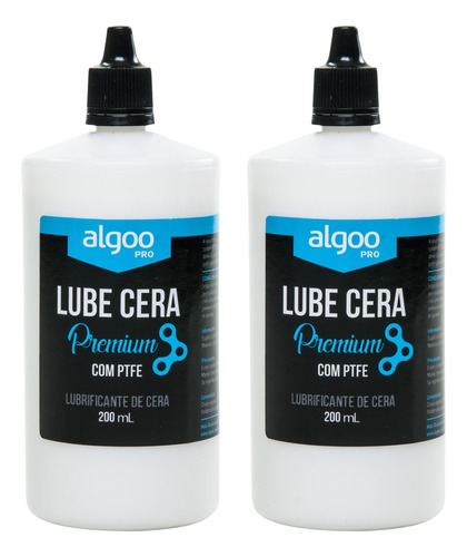 Lubrificante Algoo Lube Cera Premium 200ml - 2 Und