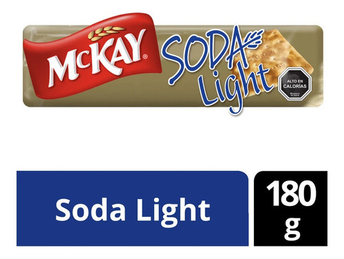Galletas Soda Mckay 180gr Light(6unidad)-super