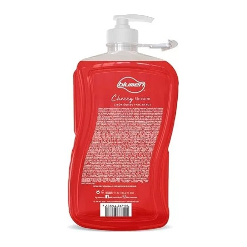 Jabón Líquido Para Manos Blumen Cherry Blossom 4l