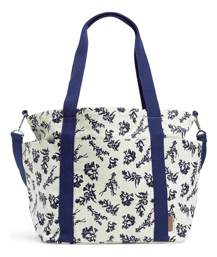 Bolso Tote De Paja De Lujo Vera Bradley Para Mujer, Adrift C