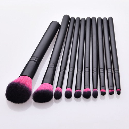 Set De Brochas Cosméticas Para Sombras De Ojos Y Cejas De P