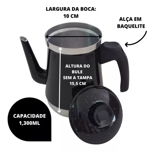 Jogo Café Chá Retro Bule 1,5l + 06 Xícaras - WebStok - Jogo de Chá -  Magazine Luiza