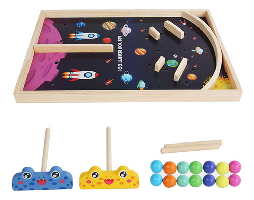 Juego De Mesa De Escritorio Wooden Fast Game Planets Games P