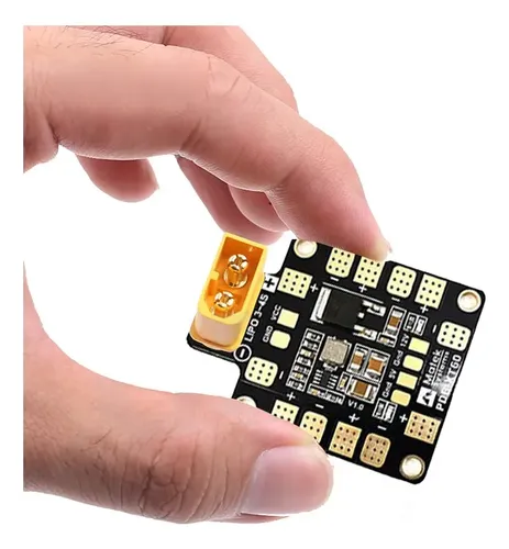 Placa De Distribución De Potencia Matek Con Doble BEC 5V/12V Para Cuadricópteros