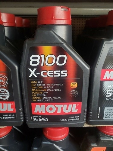 Aceite Sintetico 5w40 Motul Tienda Fisica