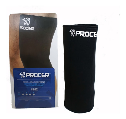 Imagen 3 de 4 de Rodillera Elastica Neoprene Lisa Procer Deportiva Meniscos