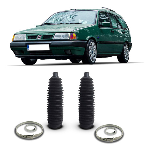 2 Kit Guarda Pó Coifa Caixa Direção Fiat Tipo Tempra Sw