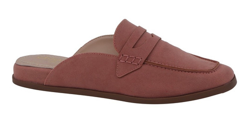 Dúo Pack 937 Zapato Mules Dama Mujer Musgo  Rosa