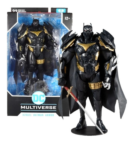 Batman Azrael Armor Dc Multiverse Mcfarlane White Knight