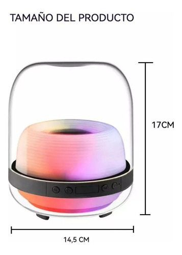 Cs-1046 Altavoz Bluetooth Portátil Con Micrófono Karaoke Lp