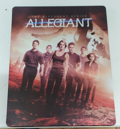 Blu Ray Allegiant Steelbook Diverget Series Original 