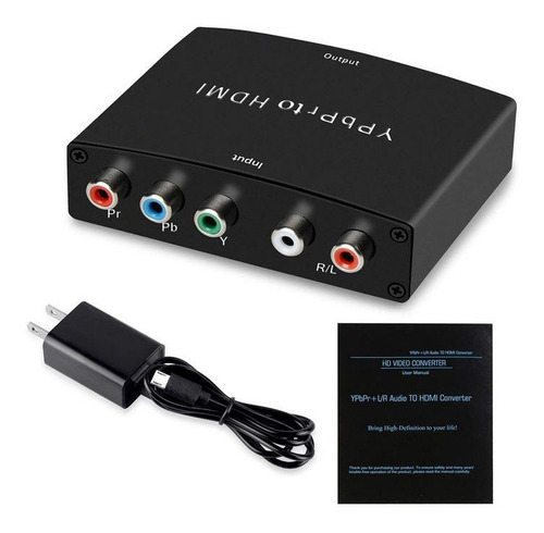 Adaptador De Componente A Hdmi, Ypbpr A Hdmi Newcare