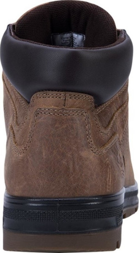 Botin Montaña Hombre, Ocre, Explorador Y Comodo, Piel/textil