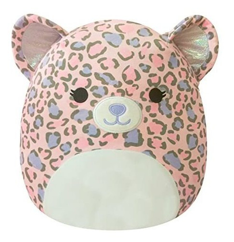 Squishmallows 12-inch Purple Y Pink Spotted Leopard W7x3s