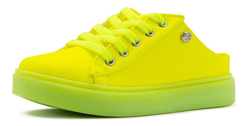 Tenis Niña Slip On Karsten Amarillo 18-24 Super Cómodos