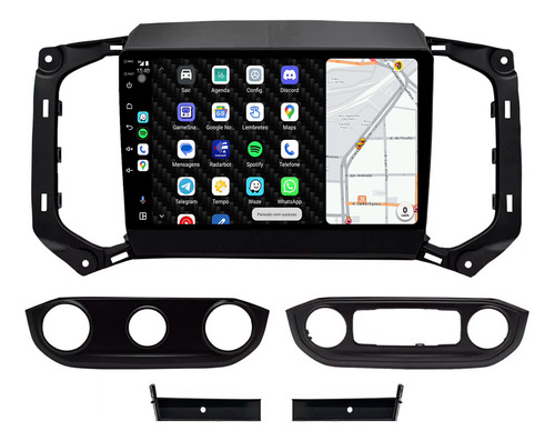 Multimidia Gm S10 17/21 9p Android Auto Carplay 64gb