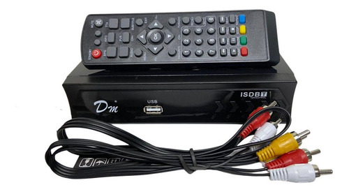 Sintonizador Tvd Isdb-t Digital Compatible Con Hdmi Usb Rca