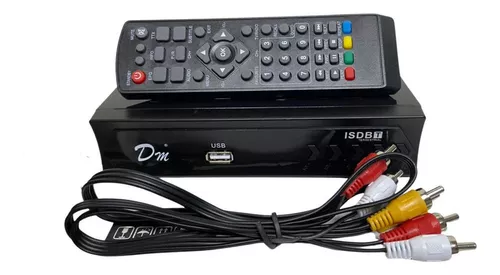 Decodificador Tdt Usb+Control+Hdmi+Rca Sintonizador