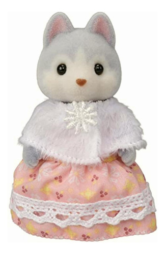 Calico Critters Husky Family, Juego De 5 Cifras