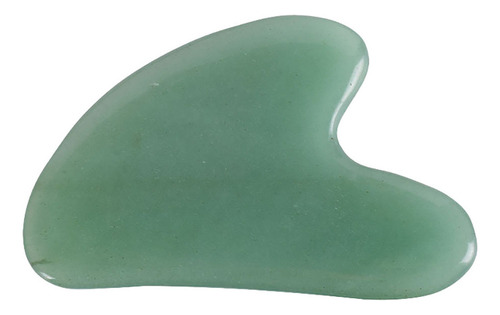 Tabla De Gua Sha De Jade Natural Para Masaje Facial