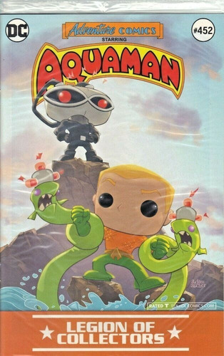 Comic Funko Aquaman #452 Adventure Comics Legion Of Collecto