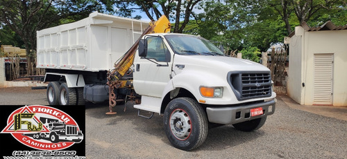 Ford F-16000 6x2 2002/02 Caçamba Agricola + Munk Único Dono
