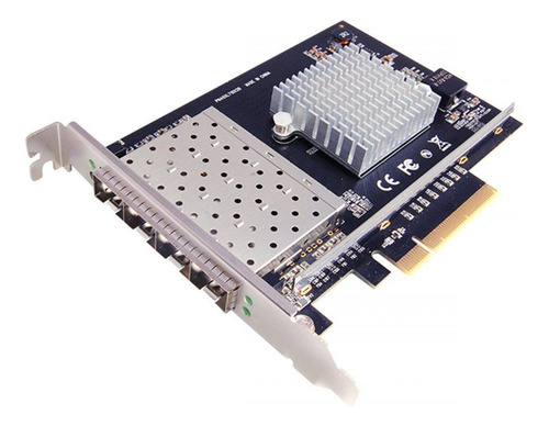 Placa De Rede Pcie 4 Portas 10gb Sfp+ Flexport F2g4aie